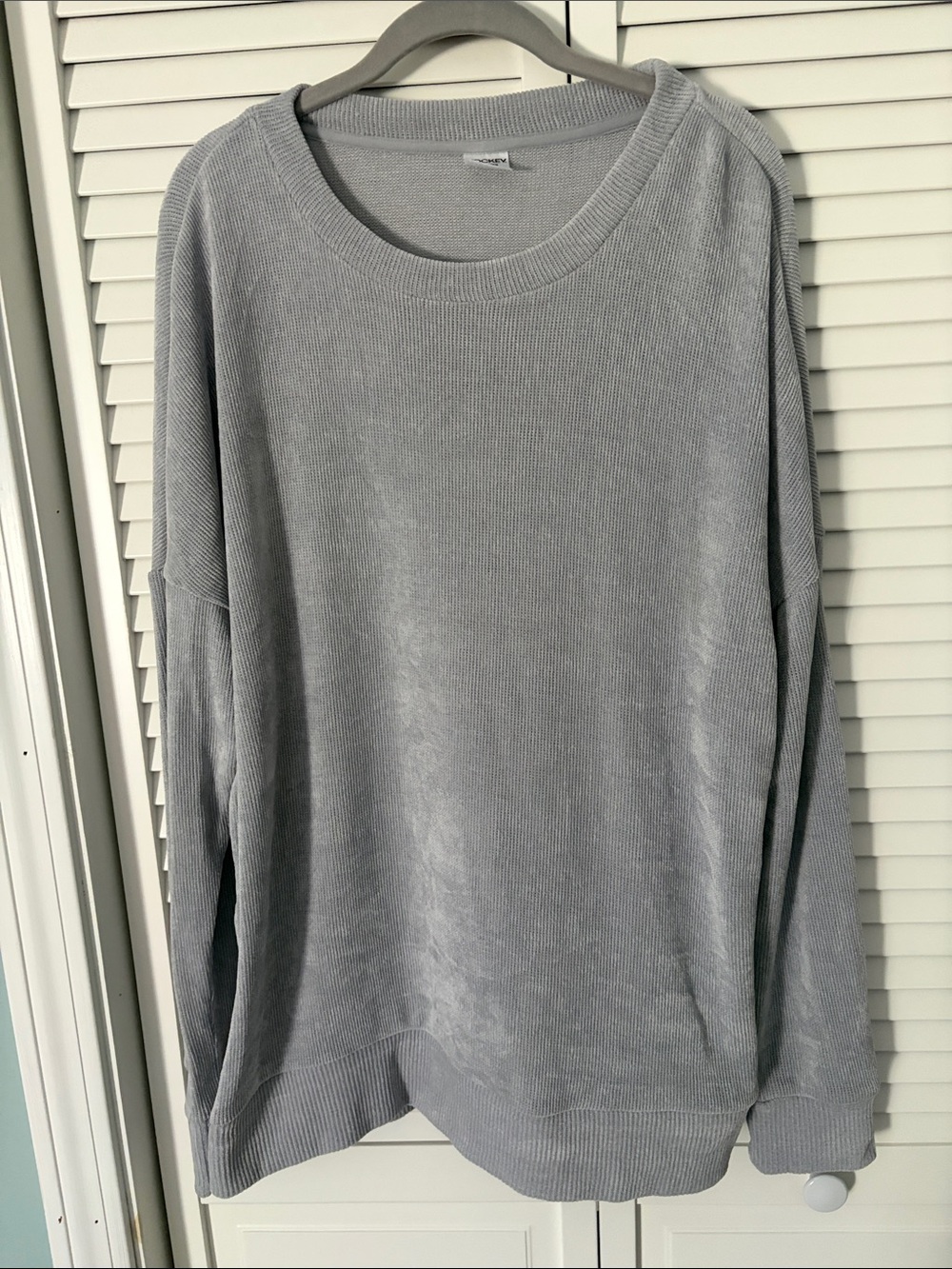 Jockey Light Gray Crewneck Sweater